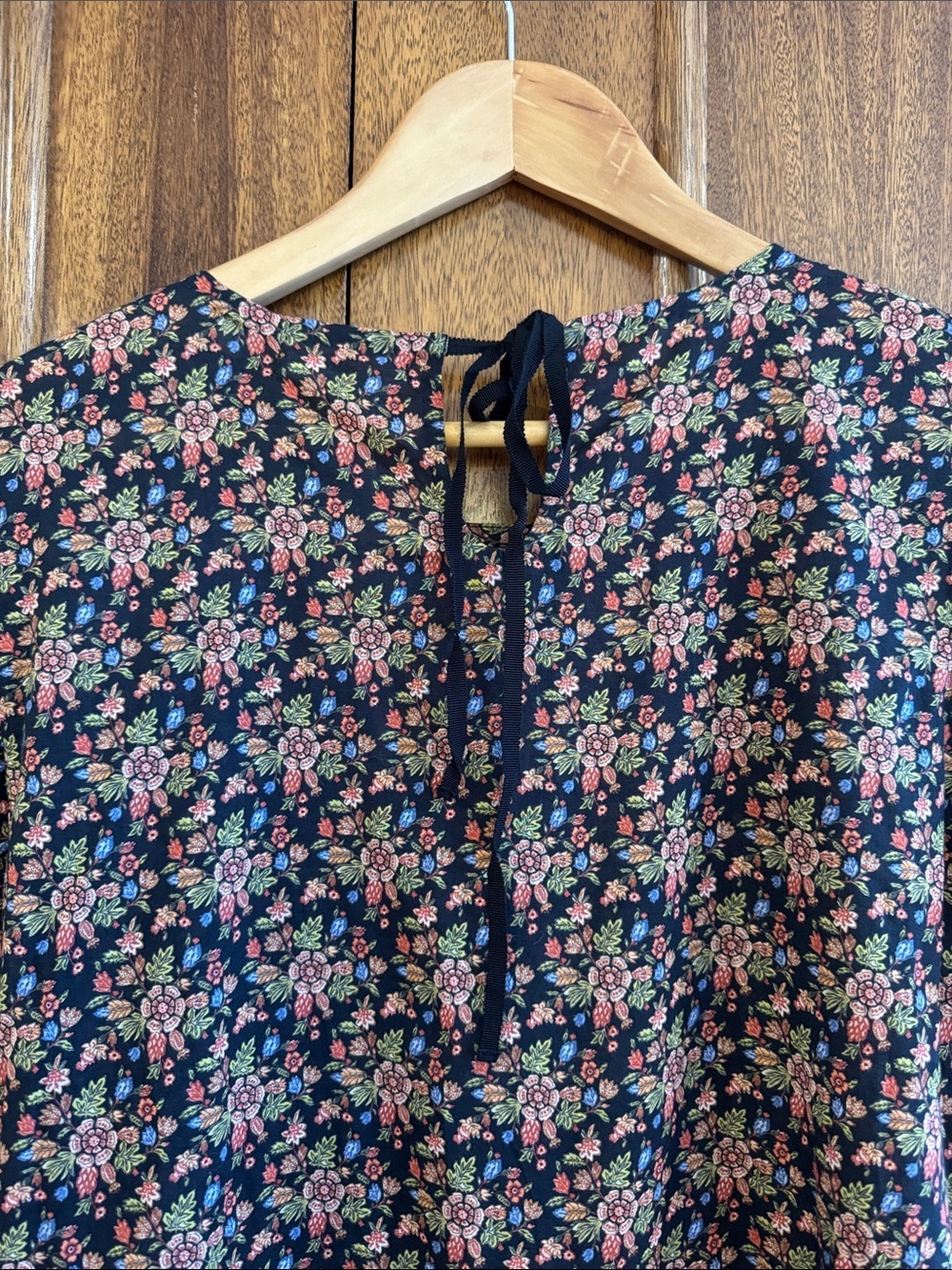 NWT Doen Rhodia in Noir Forest Floral Lightweight Organic Cotton Maxi Dress XXL - Picture 10 of 15
